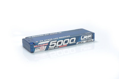 LRP HV Hyper LCG Modified GRAPHENE-3 5000mAh Hardcase Akku - 7.6V LiPo - 120C/60 - 430272