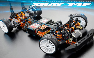 XRAY T4F - 2019 SPECS - 1/10 LUXURY ELECTRIC FWD TC - 300200