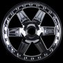 Proline Desperado 2.8 (Traxxas Style Bead) Black Chrome Front Wheel, PR2728-11 - 2728-11