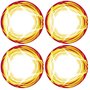 Xray Xt8 Wheel Stickers Die-cut Orange, X397351 - 397351