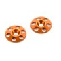 Hudy Alu Rear Wing Shim - Orange, H293561-o - 293561-O