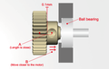 AXON Pinion Gear 64P 50T