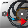 AXON Spur Gear TCS 48P 86T