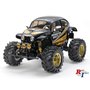 TAMIYA47419-S1/10 RC Monster Beetle black Edition met zender en 5kg servo