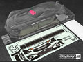 Bittydesign 1/10 Touring AHURA 1/10 GT Clear Body 190mm