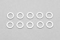 Yokomo 3.1×5.0×0.5mm Stainless Shim (10pcs)