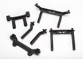 TRAXXAS 3619 Body mounts, front & rear/ body mount posts, front & rear 