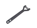 Vigor Carbon Graphite Split Upper Deck 2.0mm Front for Xray X4'23/22