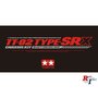 TAMIYA 58720 1:10 RC TT-02 Type SRX Chassis Kit met certificaat