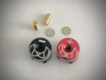 Aluminum Heatsink Bullet Plug Heads (2) absima