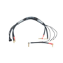 LRP 2x 2s-charging Wire - 35cm - 4mm Xh | 4/5mm & 2mm - 499000
