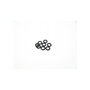Hiro Seiko 3mm Alloy Spacer Set (0.5mm) [Black]