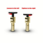 MR33 Quick Lock Gold Connector Set 5mm - Red/Black (2)