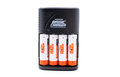 MODSTER Basic Charger AA-AAA incl. 4x rechargeable batteries Ultra Power AA Mignon 2200mAh NiMH