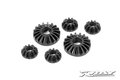 XRAY COMPOSITE GEAR DIFF BEVEL & SATELLITE GEARS (2+4) - 304930